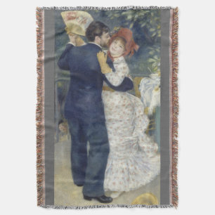 Cobertor Dança Country por Pierre Renoir, Arte Fino Antigo