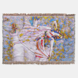 Cobertor Dançarino de Vidro Arrumado