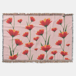 Cobertor Dawnfire Poppies