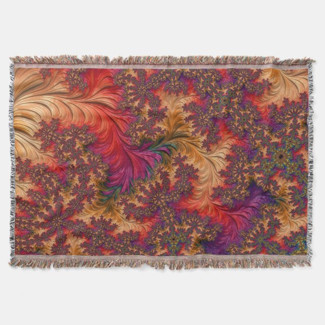 Cobertor Dazzling Fractal (Frente)