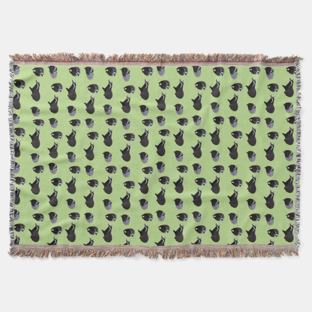 Cobertor de Arremesso Badger Frenzy (Verde Claro) (Frente)