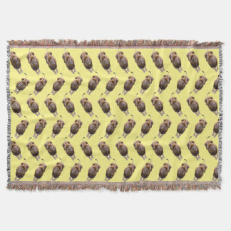 Cobertor de Arremesso Leão Frenesi (Amarelo)