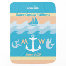 A âncora acena o monograma náutico do navio de