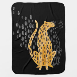 Cobertor De Bebe Animais Engraçados