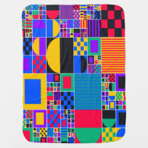Arte Generativa de Padrão Geométrico Bauhaus