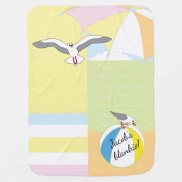 Cobertor De Bebe Baby Blanket Beach Ball Baby