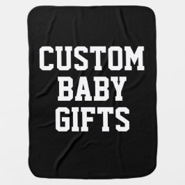Cobertor De Bebe Baby Blanket Custom Baby Gifts Vazio