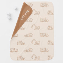 Baby Boy Construction Vehicle Earthy Boho Name