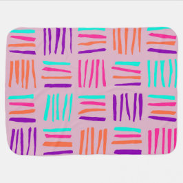 Cobertor De Bebe Banshee Pink Baby Blanket
