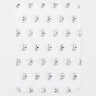 Cobertor De Bebe Bichon Frise dog _ padrão _