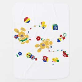 Cobertor De Bebe Bolinhos Retro Bebê