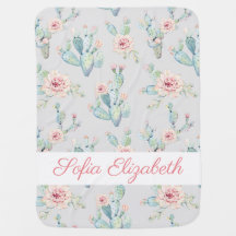 Cactus Floral Personalizado