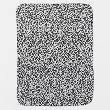 Cheetah Lepard Print Baby Blanket