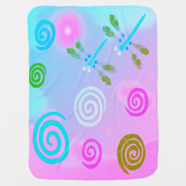Cobertor De Bebe Dragonfly Dream Baby Blanket