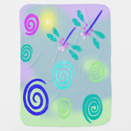 Cobertor De Bebe Dragonfly Dream Baby Blanket