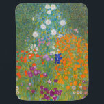 Cobertor De Bebe Gustav Klimt - Jardim Flor<br><div class="desc">Jardim Flor - Gustav Klimt em 1905-1907</div>