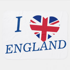 Cobertor De Bebe I Heartflag England bbcnt