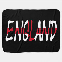 Cobertor De Bebe Inglaterra sobreposta à British Flag bcnt