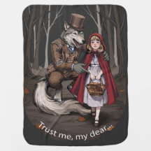 Lobo de Conto de Fadas Sombrio & Chapeuzinho Verme