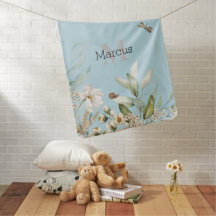 Neerlandês, Floral Baby Boy recebendo cobertor