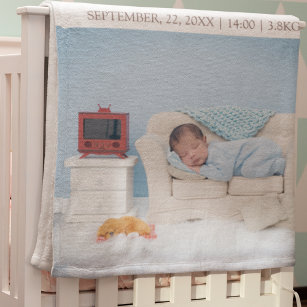 Cobertor De Bebe New Baby Boy   Foto  