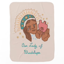 Nossa Senhora de Guadalupe Baby Blanket