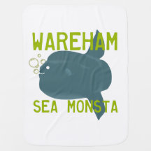 O Monstro do Mar de Wareham Baby Blanket