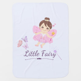 Cobertor De Bebe Pequena Fada Bebê