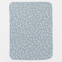 Pequenas Gotas Em Sage Baby Blanket