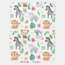Rapariga de animais personalizados recebendo cober