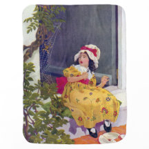 Rima de berçário pequena da senhorita Muffet