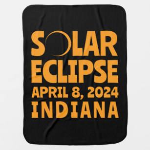 Cobertor De Bebe Solar Eclipse 2024 Indiana