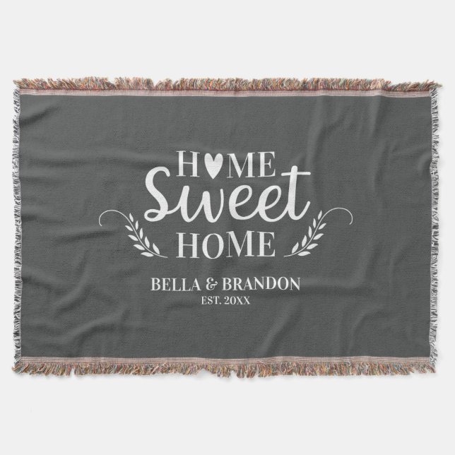 Cobertor de Casamento Personalizado para Casais (Frente)