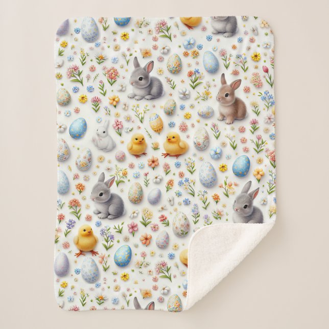 Cobertor de Fleece Sherpa – Estampa Personalizada  (Frente)