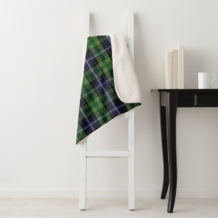 Cobertor de Fleece Sherpa Xadrez MacKellar Tartan