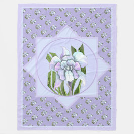 cobertor de flores do esmeraldo