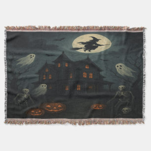 Cobertor de Halloween Noturno