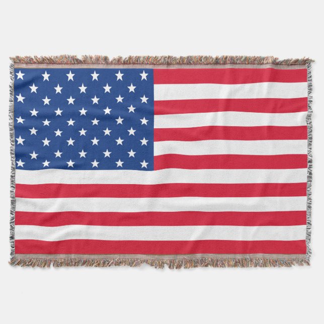 Cobertor de lançamento da bandeira americana (Frente)