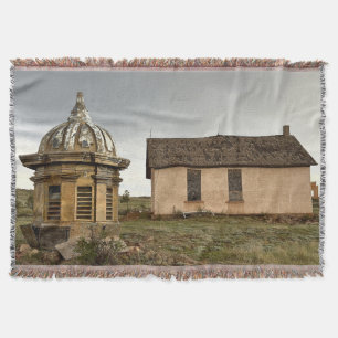 Cobertor de lançamento de paisagem abandonada