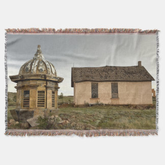 Cobertor de lançamento de paisagem abandonada