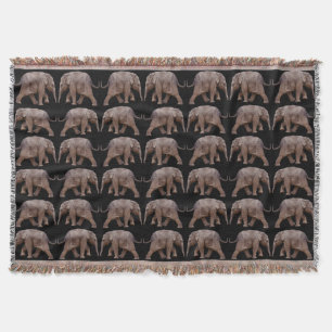 Cobertor de lançamento Frenesi de Elefante Bebê (P