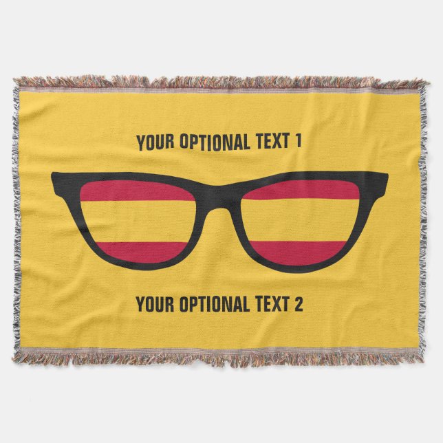 cobertor de lançamento personalizado do Shades esp (Frente)