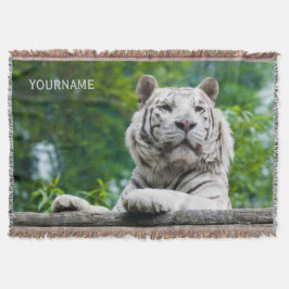 cobertor de lançamento personalizado do Tigre Bran