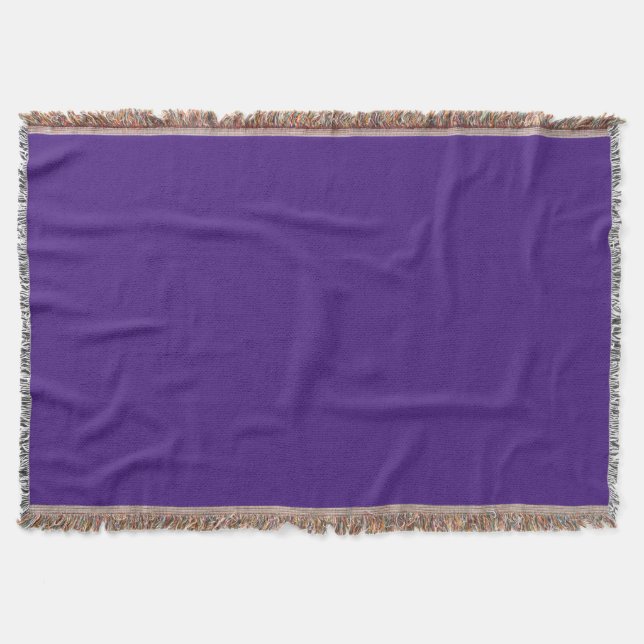 Cobertor de lançamento roxo monstro (Frente)