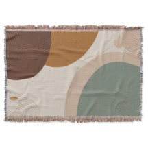 Cobertor de Lançar Art Déco Verde Esmeralda