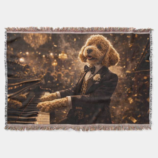Cobertor de Luxo para Cockapoo | Presente Elegante (Frente)
