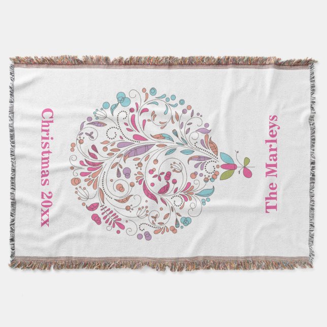 Cobertor de Natal, Enfeite de Natal (Frente)