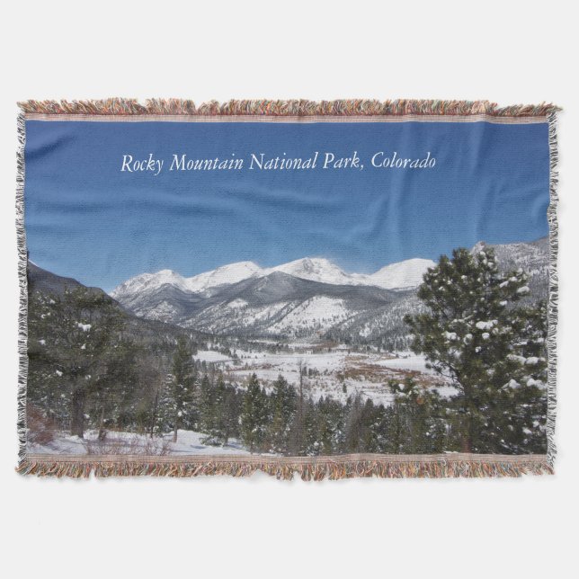 Cobertor de Rocky Mountain National Park (Frente)