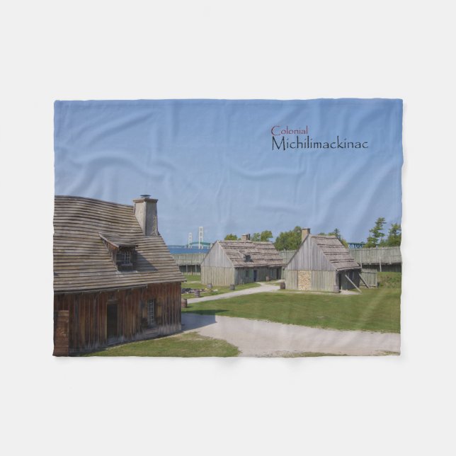 cobertor de velinha íngreme Michilimackinac (Frente (Horizontal))