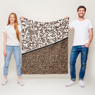 Cobertor De Velo ف ن ل ط خ ا ل ع ر ا ب Caligrafia Árabe